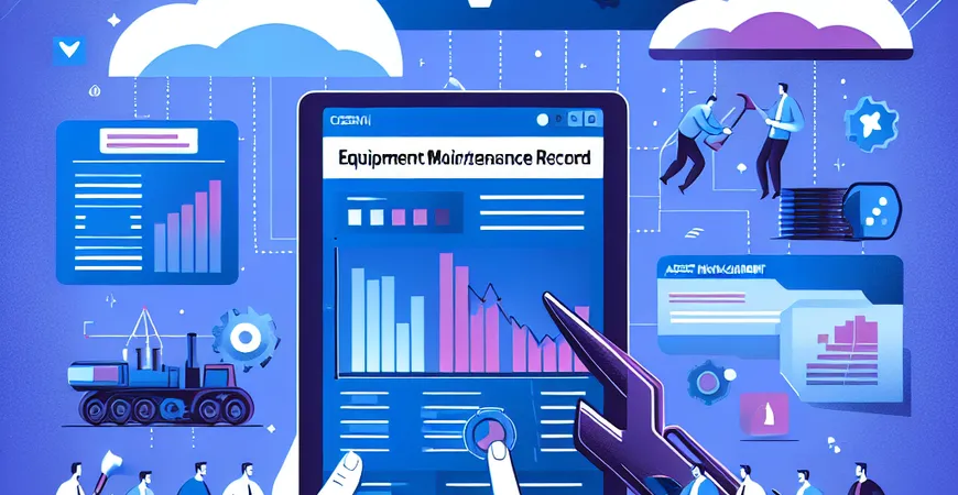  设备维修记录乱？ERP软件的资产管理模块这样用！  